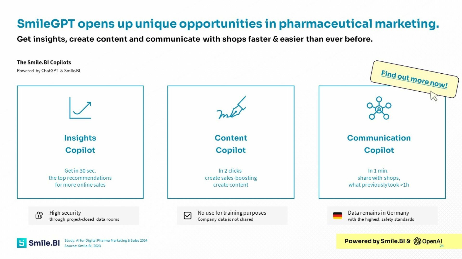 SBI AI for Pharma Studie 24 en 5